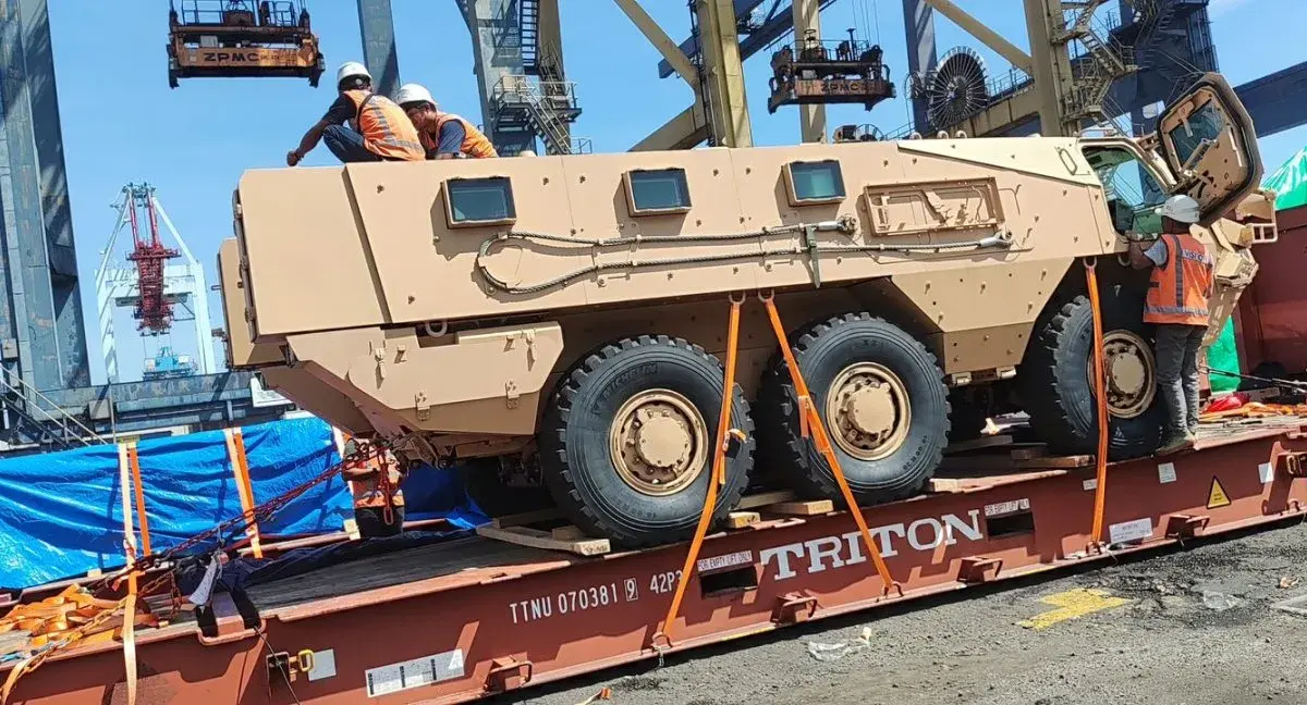 Exhibition Shipment Arquus VAB MK 3